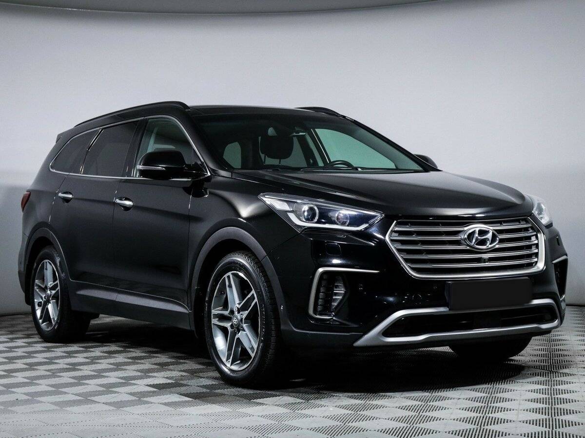 Hyundai Santa Fe Grand III Рестайлинг, 2017 Фото №3