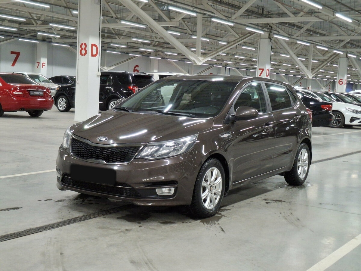 Kia Rio III Рестайлинг, 2017 Фото №1