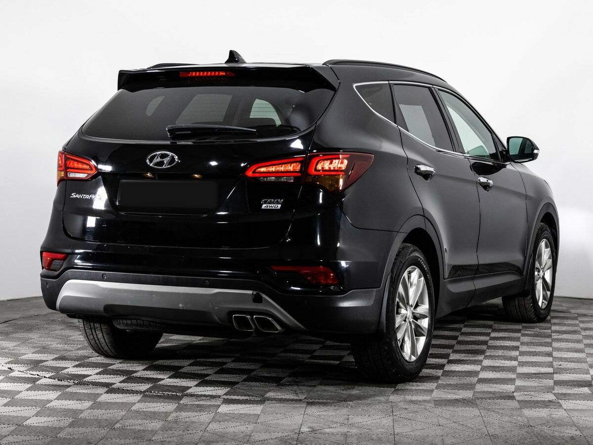 Hyundai Santa Fe III Рестайлинг, 2018 - 126 490 км. | Фото №4