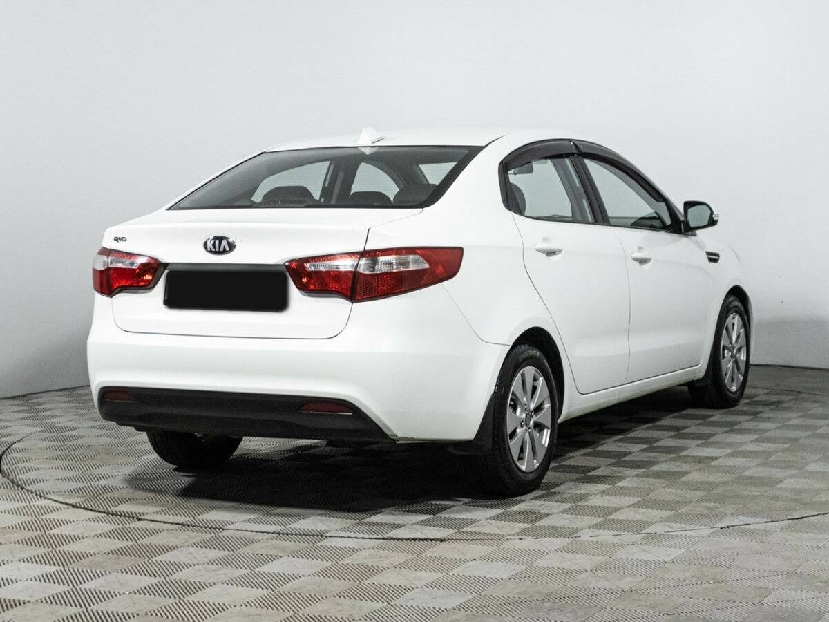 Kia Rio 5-speed III, 2013 Фото №5