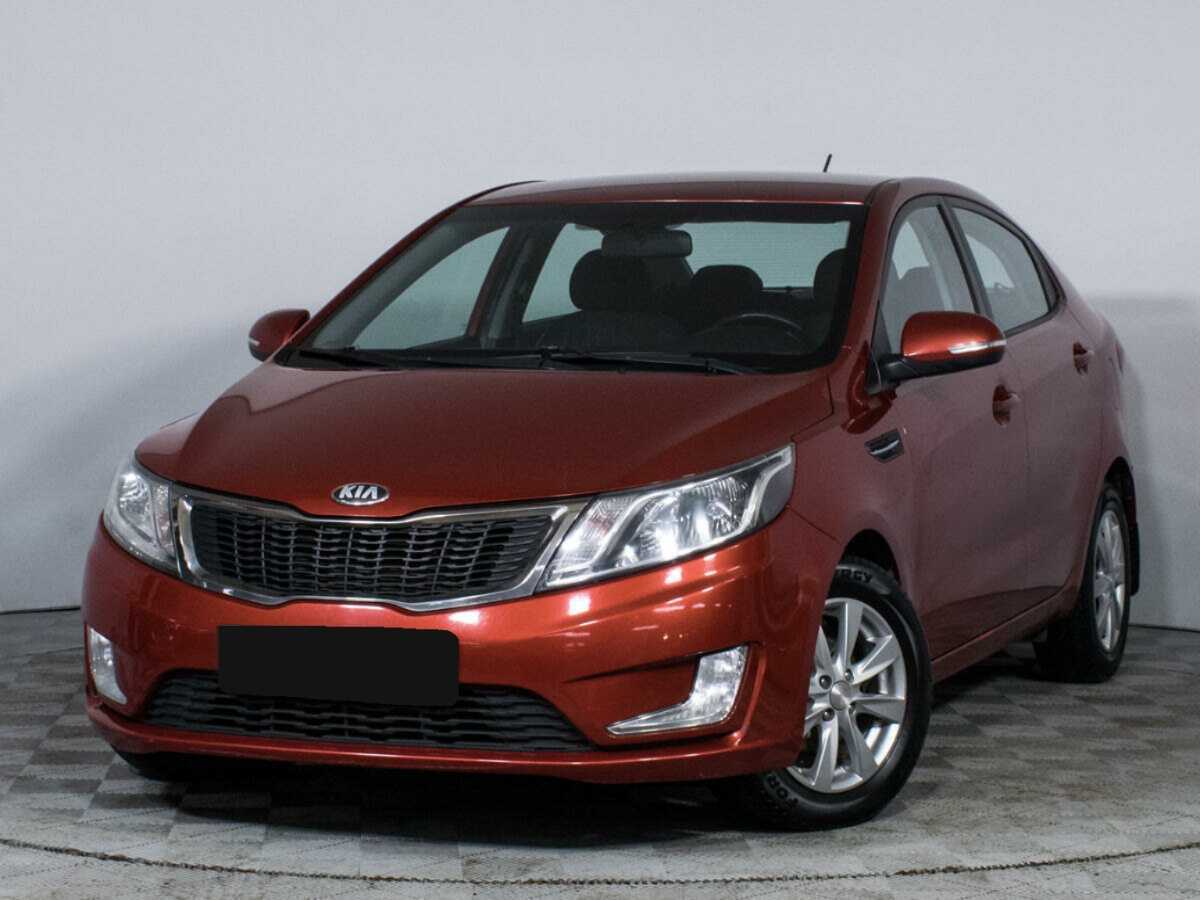 Kia Rio 5-speed, 2013 - 140 664 км. | Фото №1