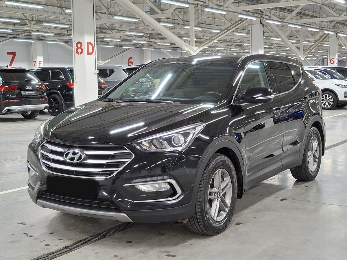 Hyundai Santa Fe III Рестайлинг, 2018 - 157 100 км. | Фото №1