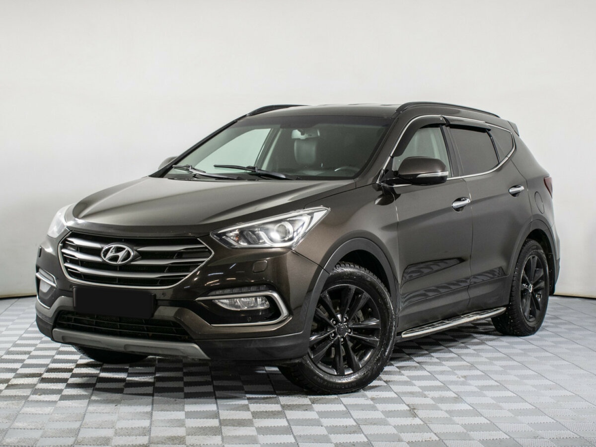 Hyundai Santa Fe III Рестайлинг, 2017 - 130 000 км. | Фото №1